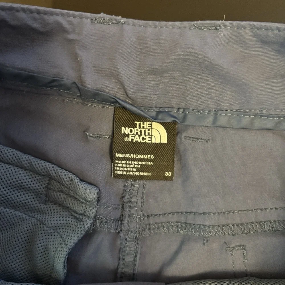 The North Face Men's Sprag 5 Pocket Pants 33 Stretch Trail Hiking Outdoor Blue